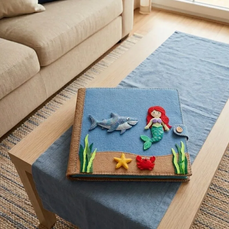 Ocean Mermaid Book