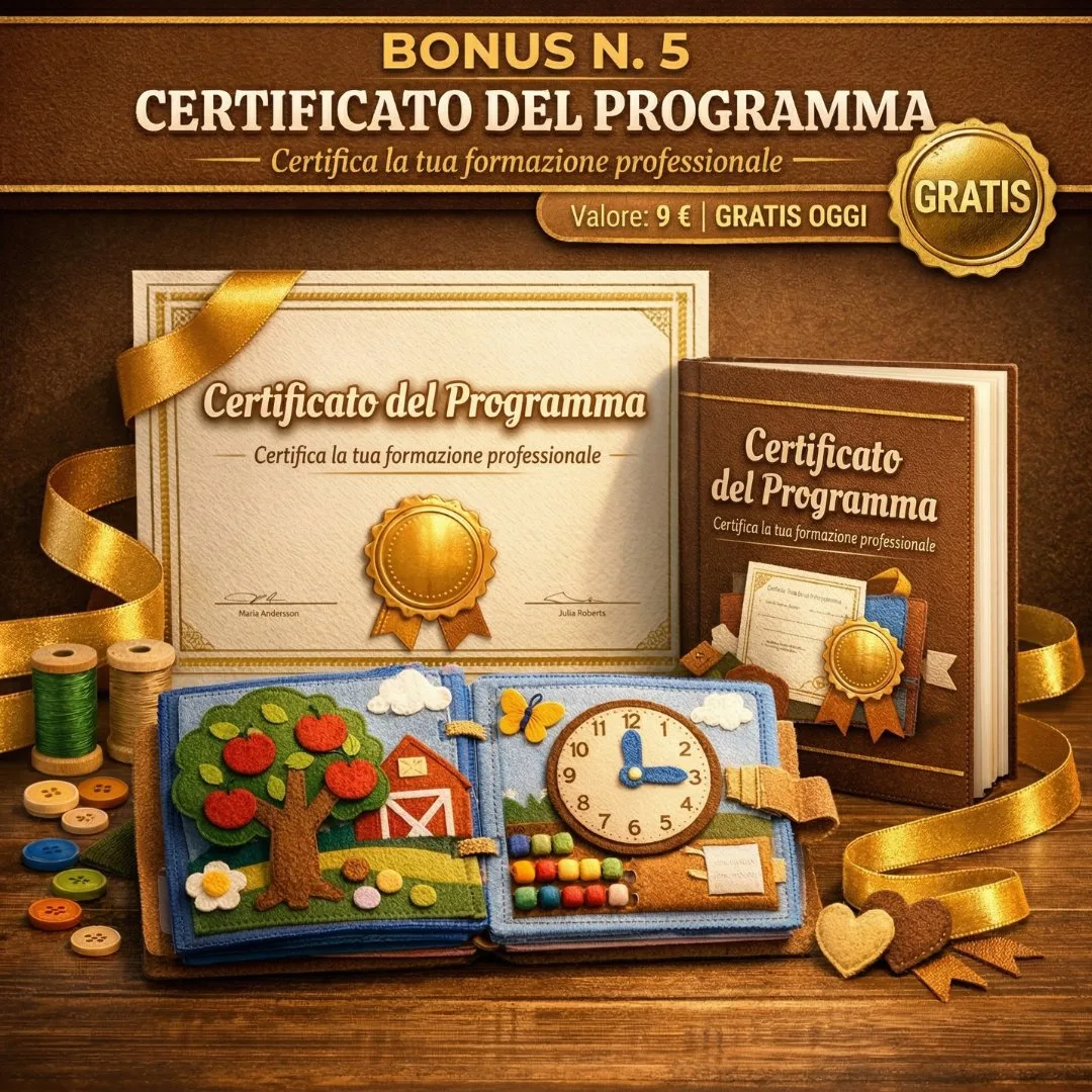 Bonus 5 — Program Certificate